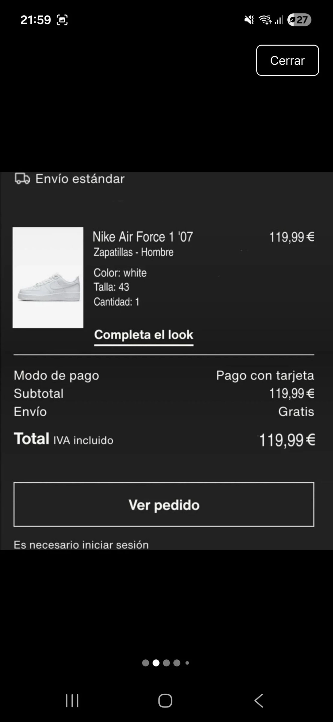 Nike Air Force 1 Blancas ORIGINALES Talla 43 – photo 10